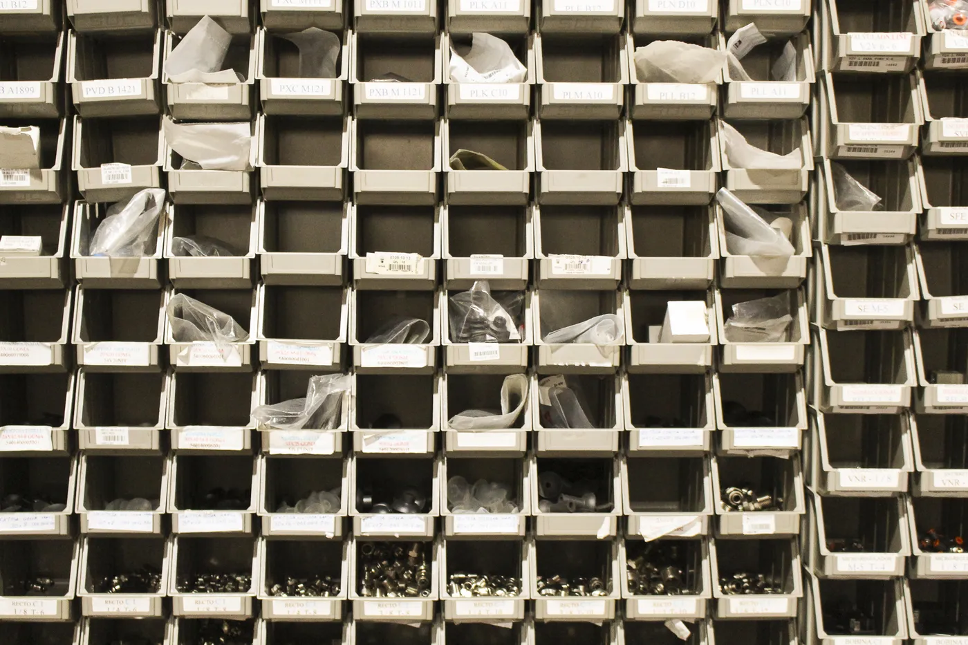 Cajoneras de tornillería